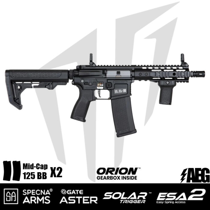 Specna Arms SA-E12-LH EDGE 2.0™ Airsoft Tüfeği – Siyah