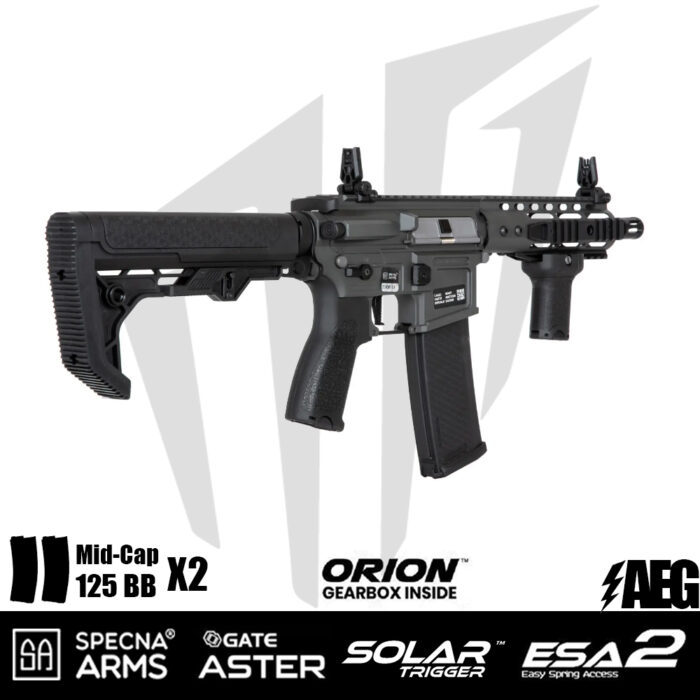 Specna Arms SA-E12-LH EDGE 2.0™ Airsoft Tüfeği – Chaos Gri