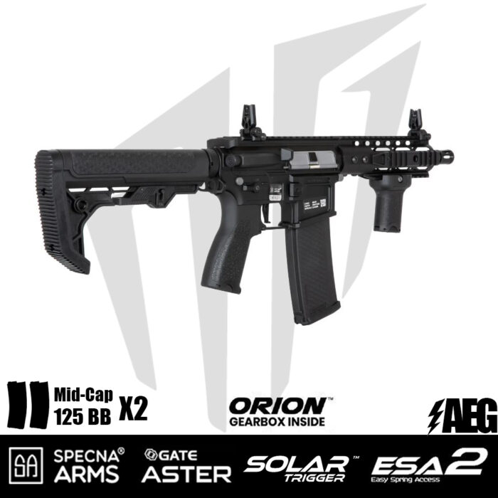 Specna Arms SA-E12-LH EDGE 2.0™ Airsoft Tüfeği – Siyah