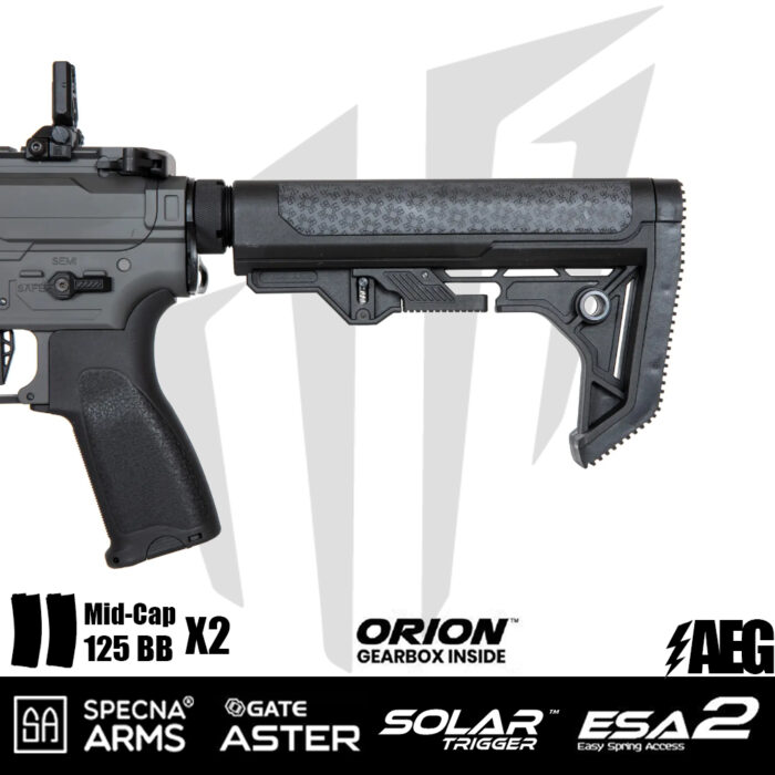 Specna Arms SA-E12-LH EDGE 2.0™ Airsoft Tüfeği – Chaos Gri