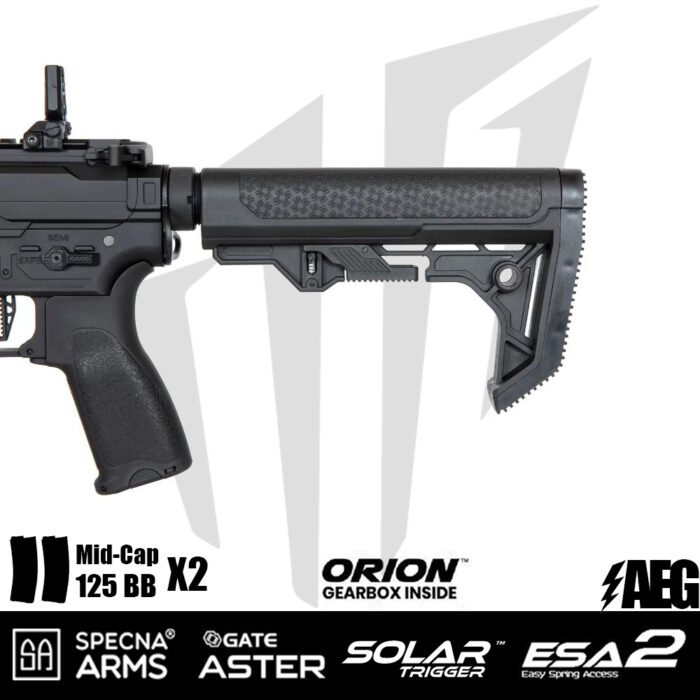 Specna Arms SA-E12-LH EDGE 2.0™ Airsoft Tüfeği – Siyah