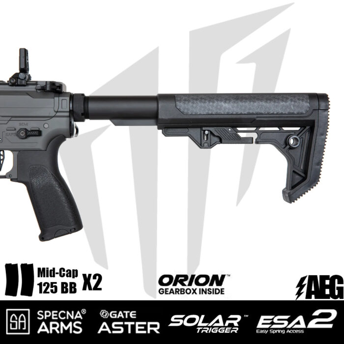 Specna Arms SA-E12-LH EDGE 2.0™ Airsoft Tüfeği – Chaos Gri