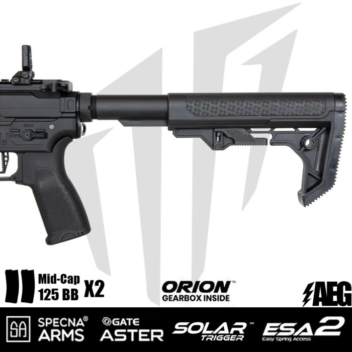 Specna Arms SA-E12-LH EDGE 2.0™ Airsoft Tüfeği – Siyah