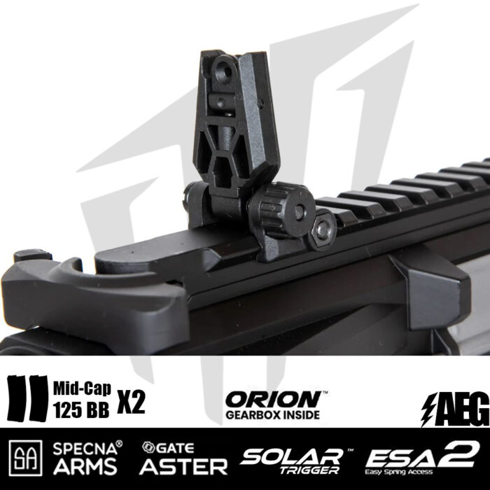 Specna Arms SA-E12-LH EDGE 2.0™ Airsoft Tüfeği – Siyah