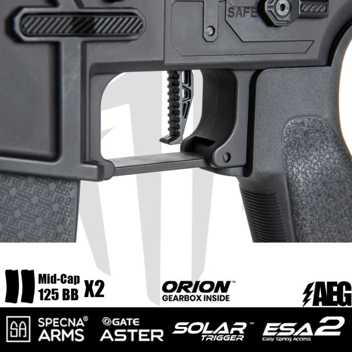 Specna Arms SA-E13-RH EDGE 2.0™ Airsoft Tüfeği – Siyah