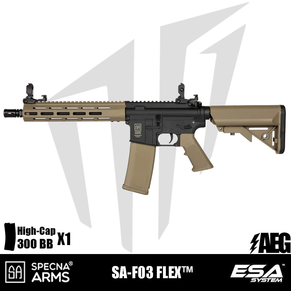 Specna Arms SA-F03 FLEX™ Airsoft Tüfeği – Yarım Tan