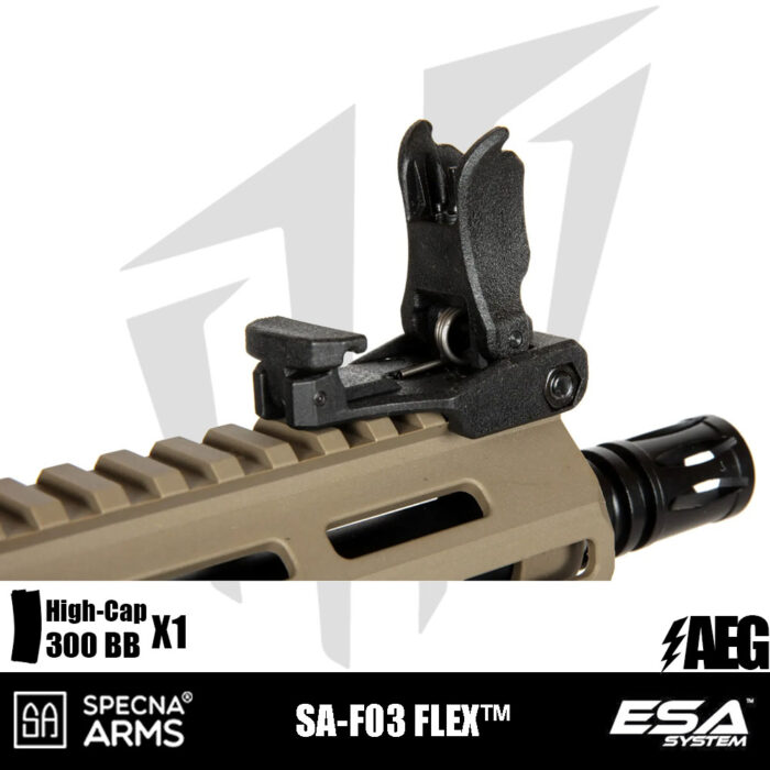 Specna Arms SA-F03 FLEX™ Airsoft Tüfeği – Yarım Tan