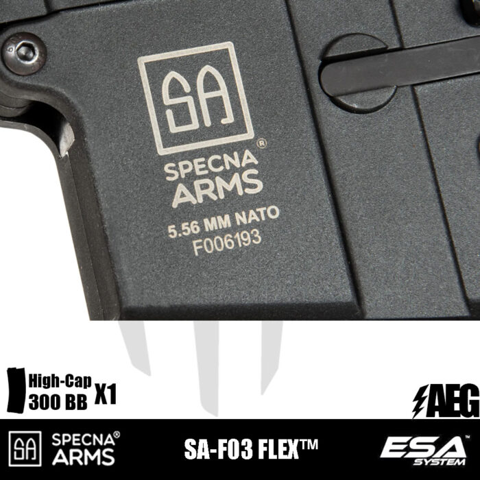 Specna Arms SA-F03 FLEX™ Airsoft Tüfeği – Yarım Tan