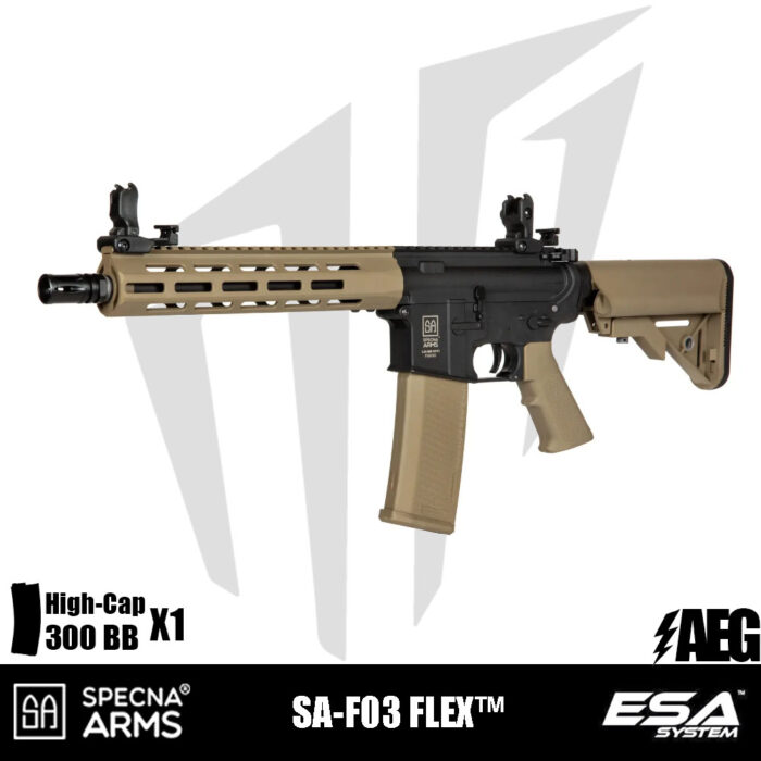 Specna Arms SA-F03 FLEX™ Airsoft Tüfeği – Yarım Tan