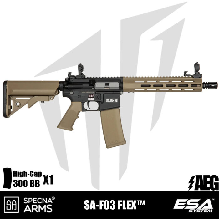 Specna Arms SA-F03 FLEX™ Airsoft Tüfeği – Yarım Tan