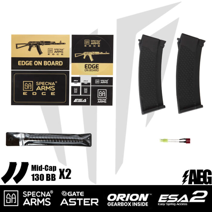Specna Arms SA-J01 EDGE 2.0™ Airsoft Tüfeği – Siyah