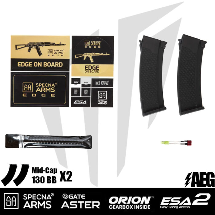 Specna Arms SA-J06 EDGE™ Airsoft Tüfeği – Siyah