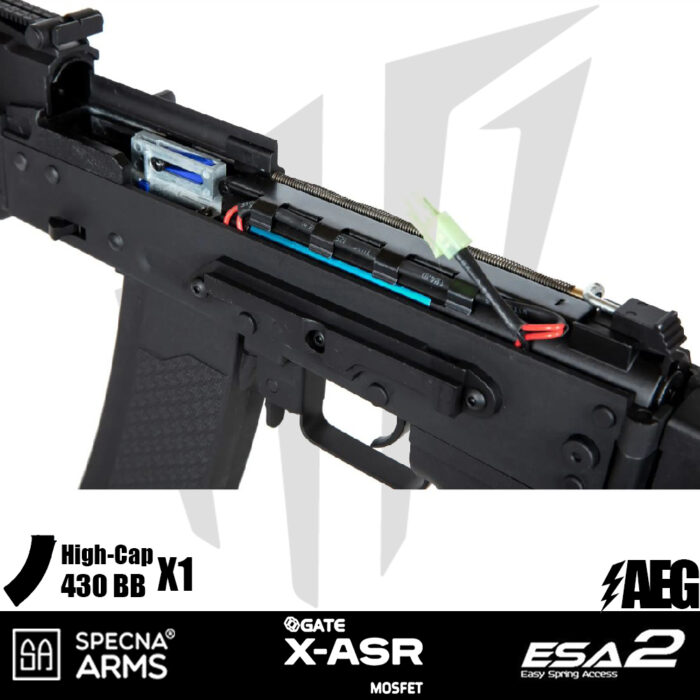 Specna Arms SA-J71 CORE™ Airsoft Tüfeği – GATE X-ASR MOSFET – Siyah