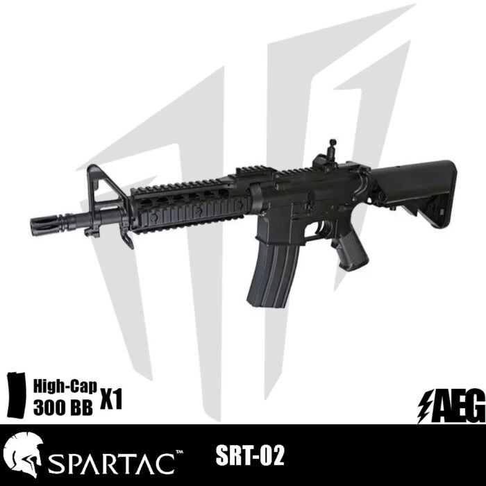 Spartac SRT-02 Airsoft Tüfeği – Siyah