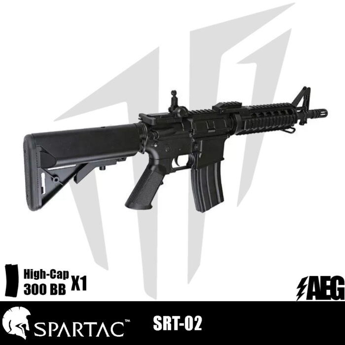 Spartac SRT-02 Airsoft Tüfeği – Siyah