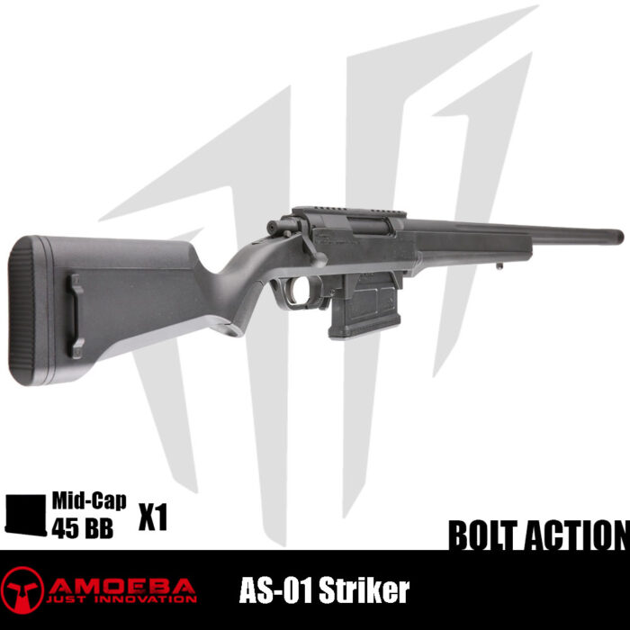 Amoeba AS-01 Striker Keskin Nişancı Airsoft Tüfeği - Siyah