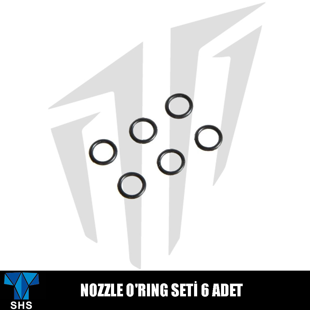 SHS Nozzle O'ring Seti 6 Adet