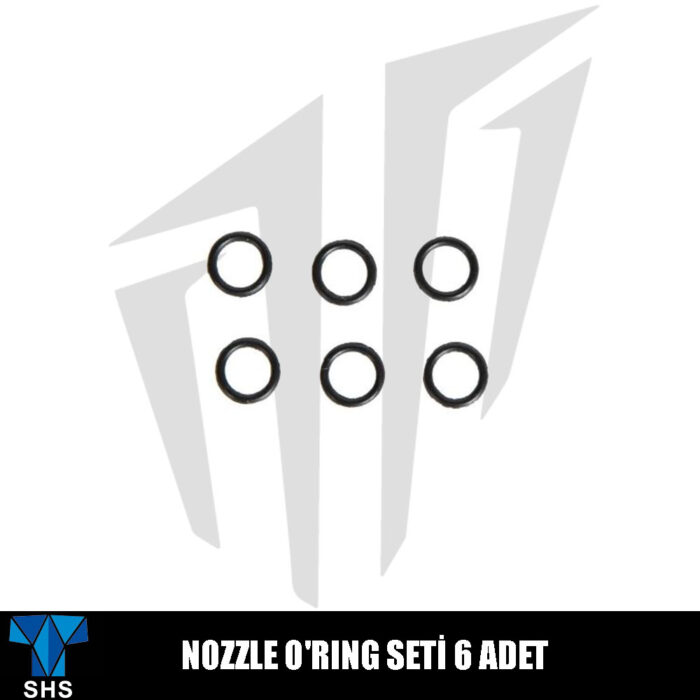 SHS Nozzle O'ring Seti 6 Adet