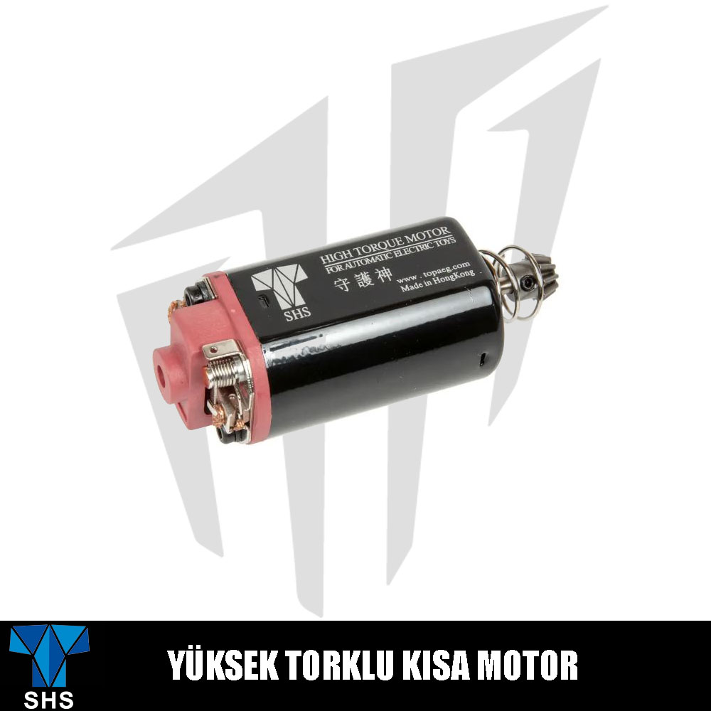 SHS Yüksek Torklu Kısa Motor