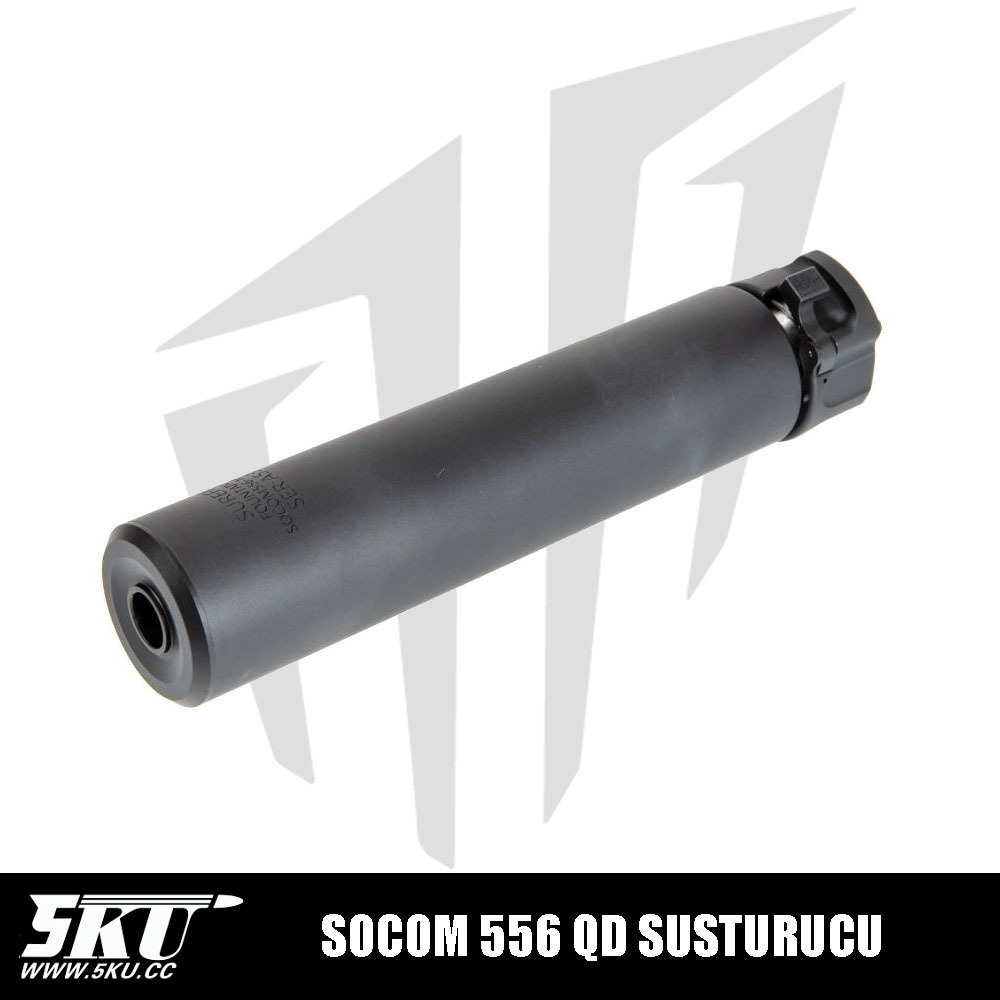 5KU Socom 556 QD Susturucu – Siyah 5KU Socom 556 QD Susturucu – Siyah
