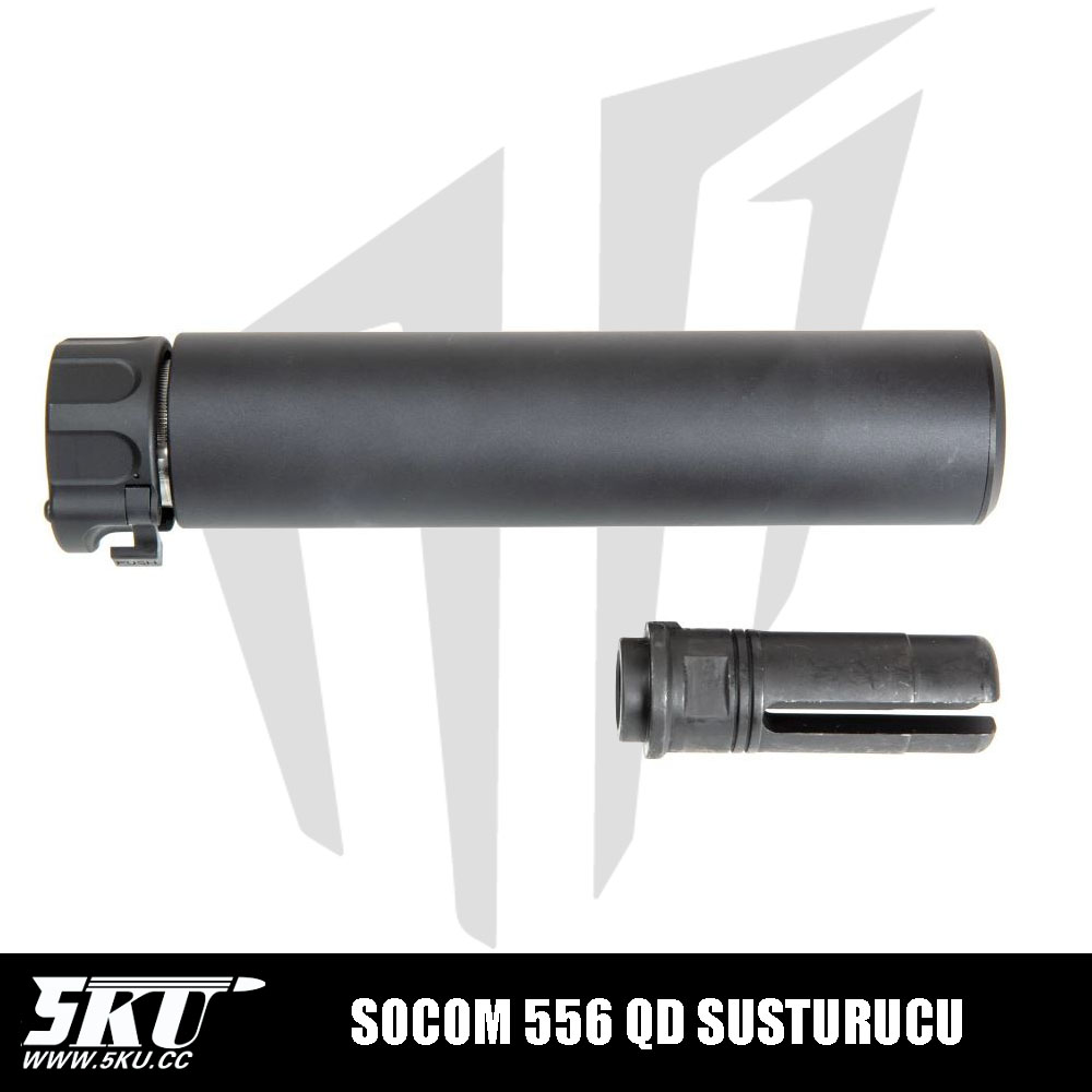 5KU Socom 556 QD Susturucu – Siyah 5KU Socom 556 QD Susturucu – Siyah