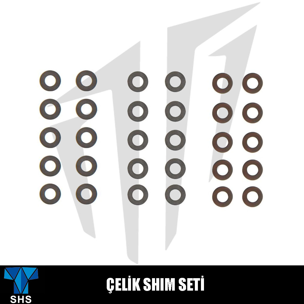 SHS Çelik Shim Seti