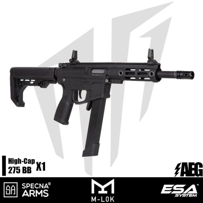 Specna Arms SA-FX01 FLEX™ Airsoft Tüfeği – Siyah