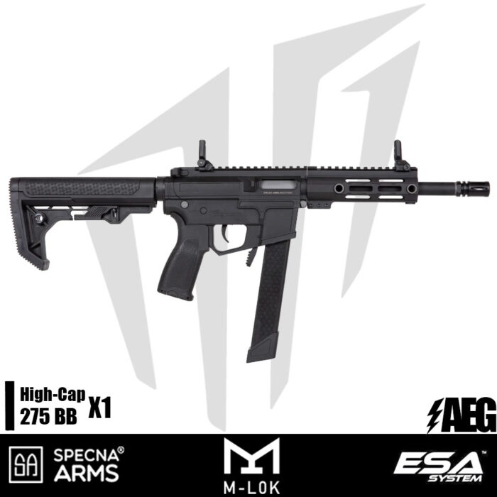 Specna Arms SA-FX01 FLEX™ Airsoft Tüfeği – Siyah
