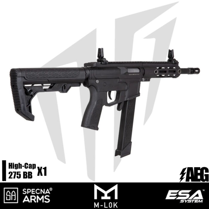 Specna Arms SA-FX01 FLEX™ Airsoft Tüfeği – Siyah