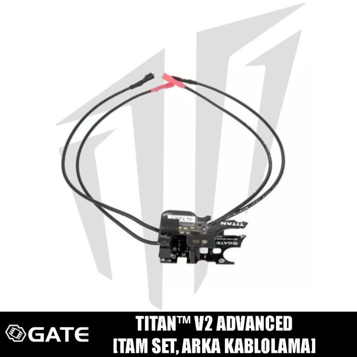 Gate TITAN™ V2 ADVANCED Elektronik Tetik Modülü Seti [Tam Set, Arka Kablolama]