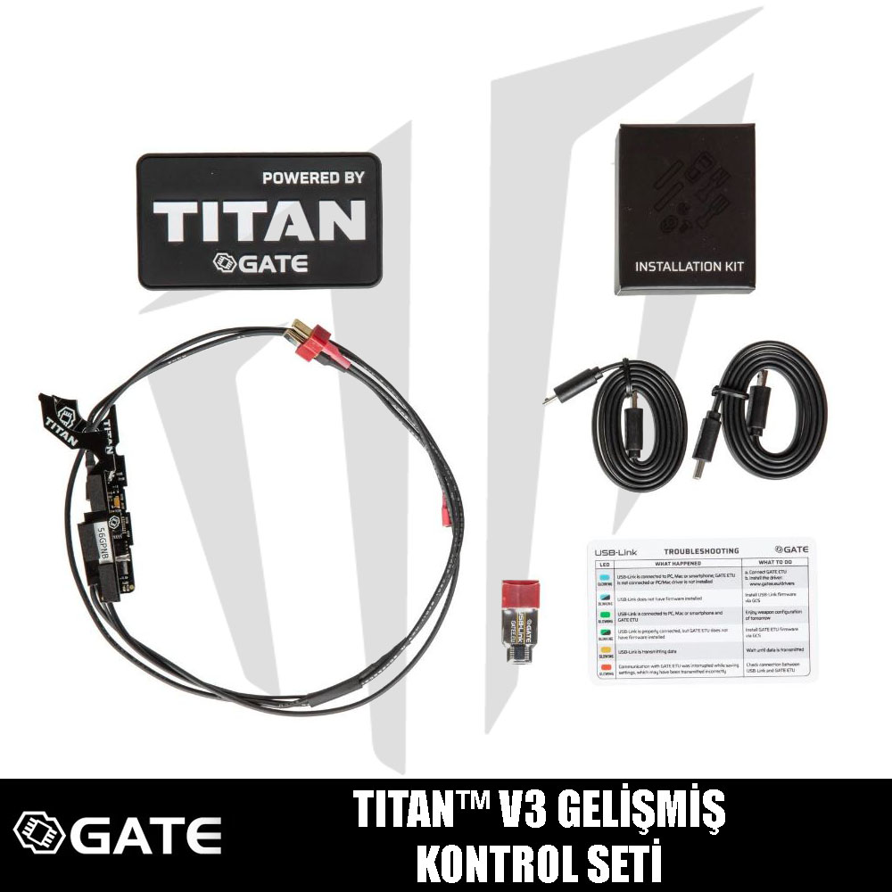 Gate TITAN™ V3 Gelişmiş Kontrol Seti