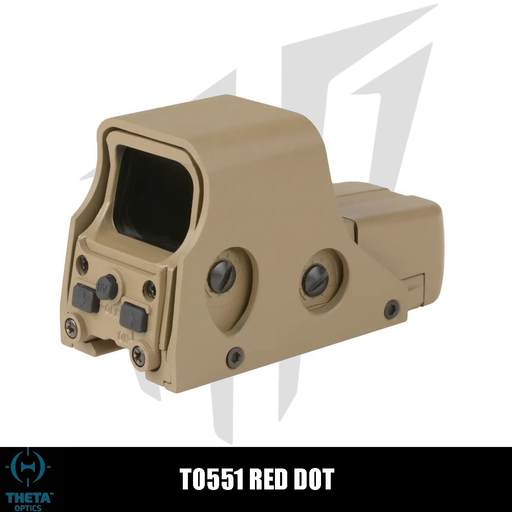 Theta Optics TO551 Red Dot - Tan Theta Optics TO551 Red Dot - Tan