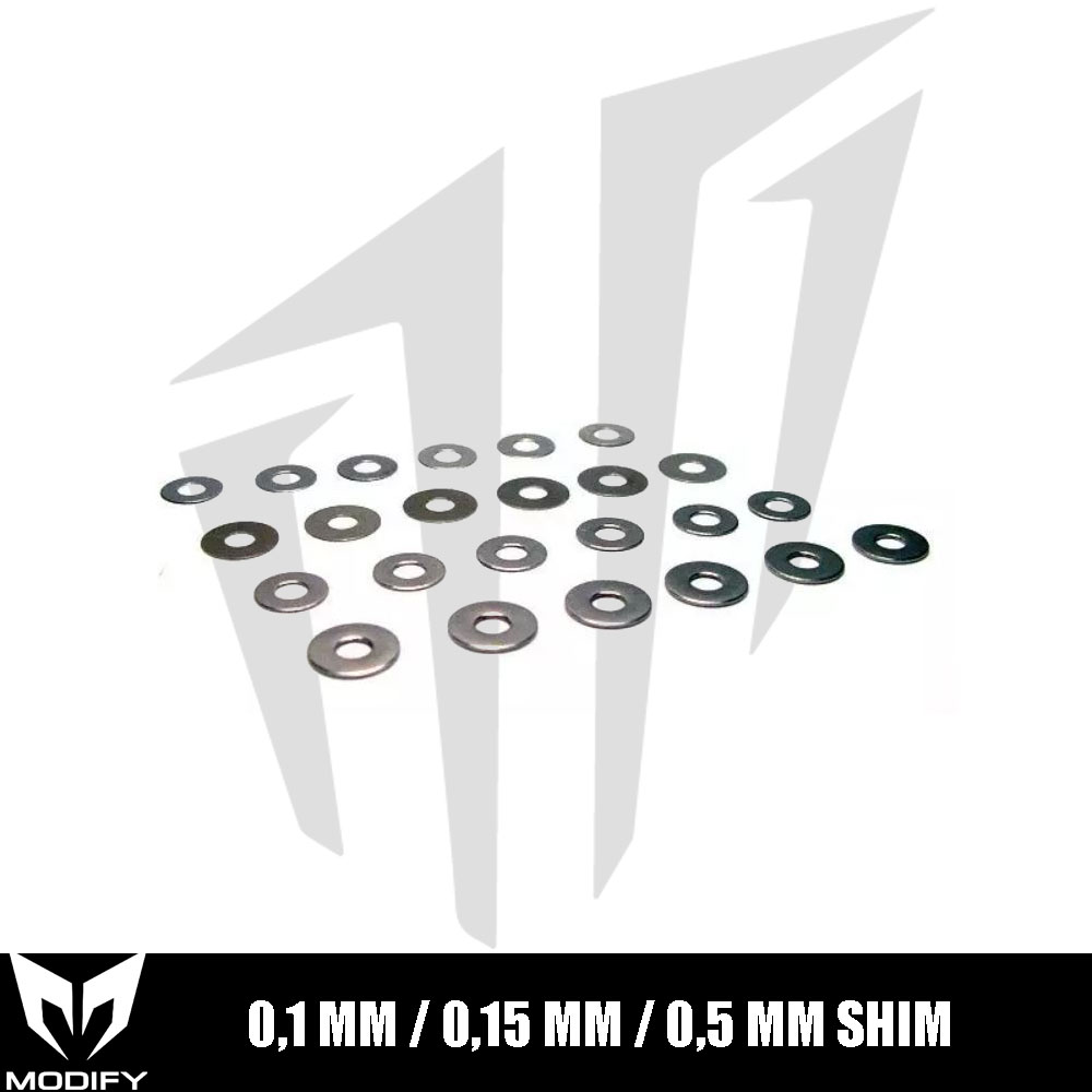 Modify 0,1 mm / 0,15 mm / 0,5 mm Shim