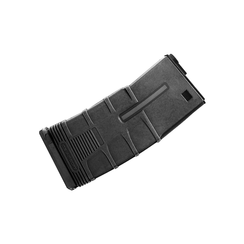 ICS T Tactical Mid-Cap Airsoft Şarjör 120BB – Siyah