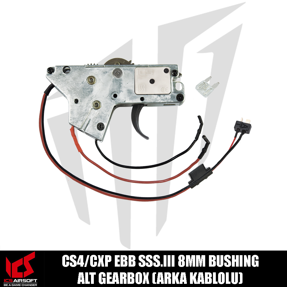 CS4/CXP EBB SSS.III 8mm Bushing Alt Gearbox (Arka Kablolu)