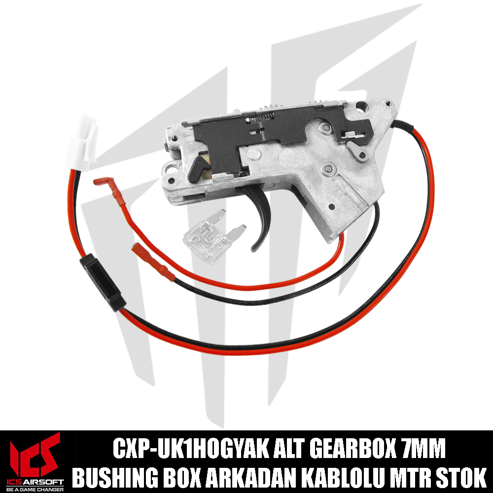 ICS CXP-UK1HOGYAK Alt Gearbox (7mm Bushing Box, Arkadan Kablolu, MTR Stok)