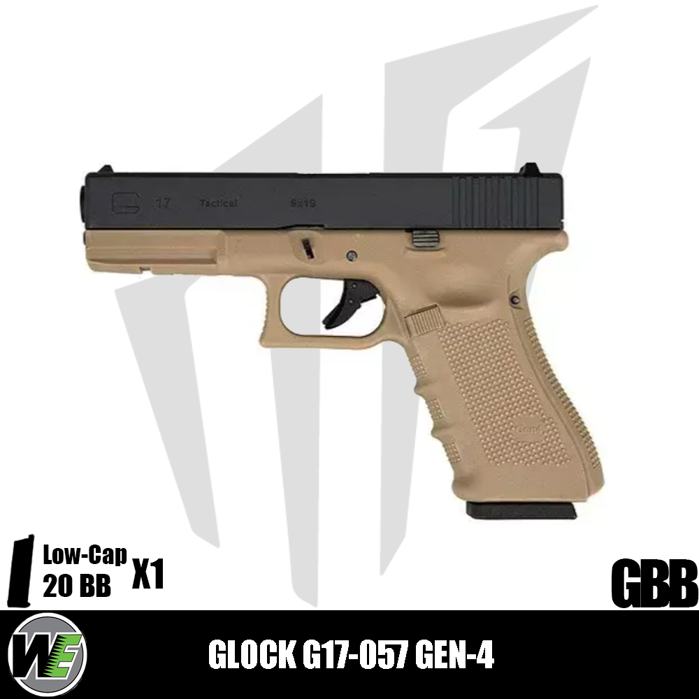 WE Glock G17-057 Gen-4 Airsoft Tabanca – Siyah