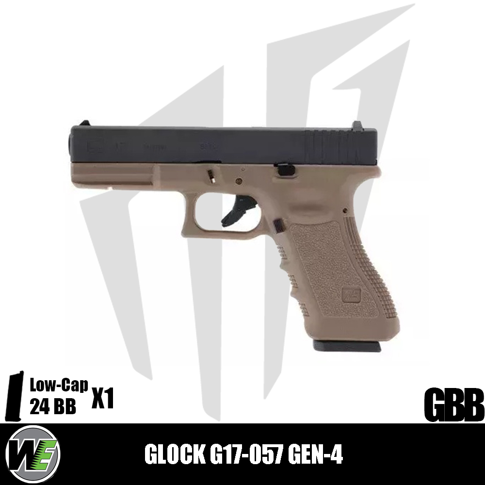 WE Glock G17 GEN.3 Airsoft Tabanca – Tan