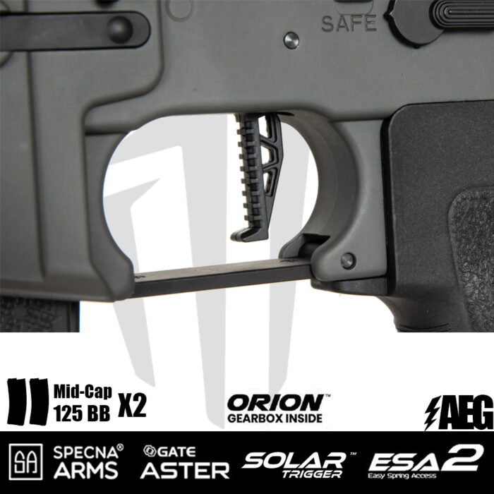 Specna Arms SA-E12 EDGE 2.0™ Airsoft Tüfeği – Chaos Gri