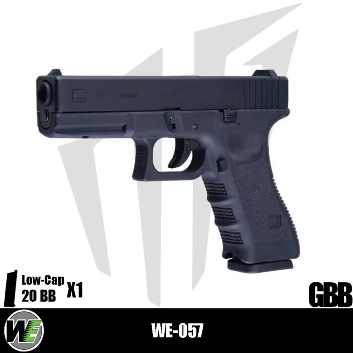 WE Glock WE-057 Airsoft Tabanca – Siyah