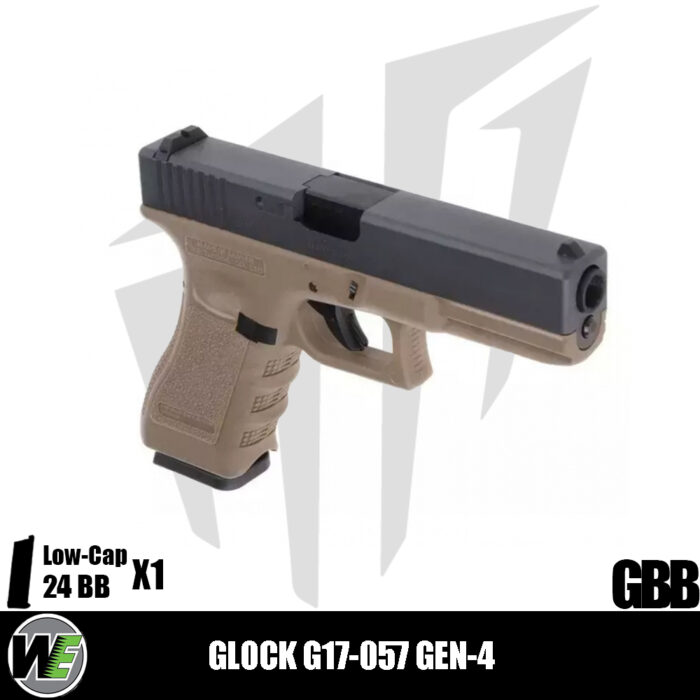 WE Glock G17 GEN.3 Airsoft Tabanca – Tan