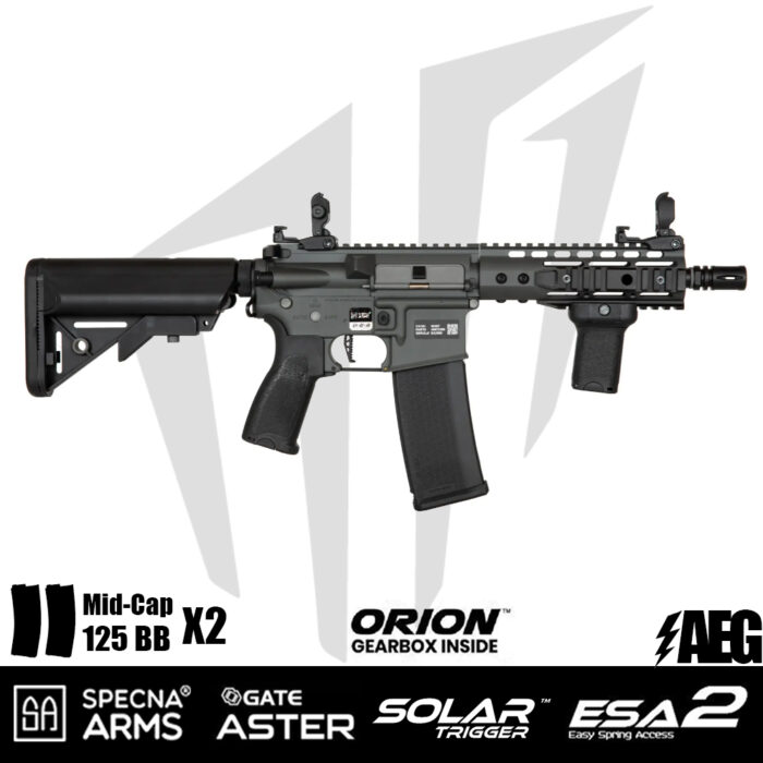Specna Arms SA-E12 EDGE 2.0™ Airsoft Tüfeği – Chaos Gri
