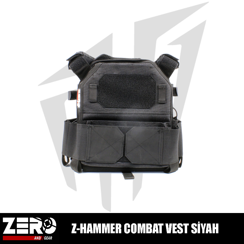 Zero And Gear Z-Hammer Combat Vest - Siyah