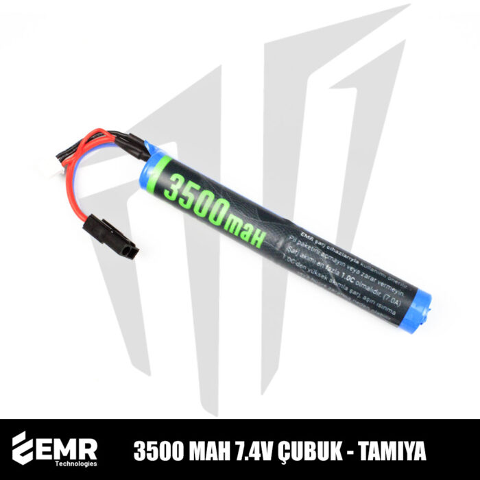 EMR 7.4V 3500 Mah Çubuk – Tamiya Lithium-Ion Pil