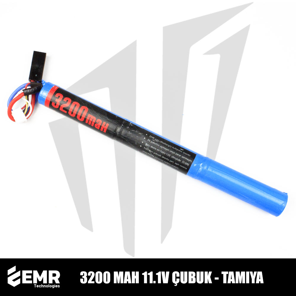 EMR 11.1V 3200 Mah Çubuk – Tamiya Lithium-Ion Pil
