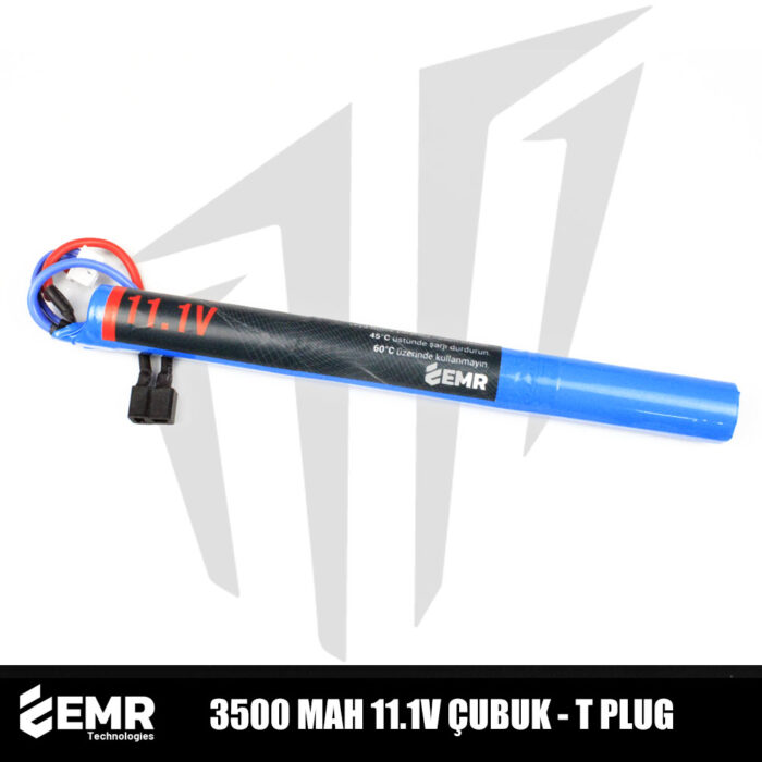 EMR 11.1V 3500 Mah Çubuk – T Plug Lithium-Ion Pil