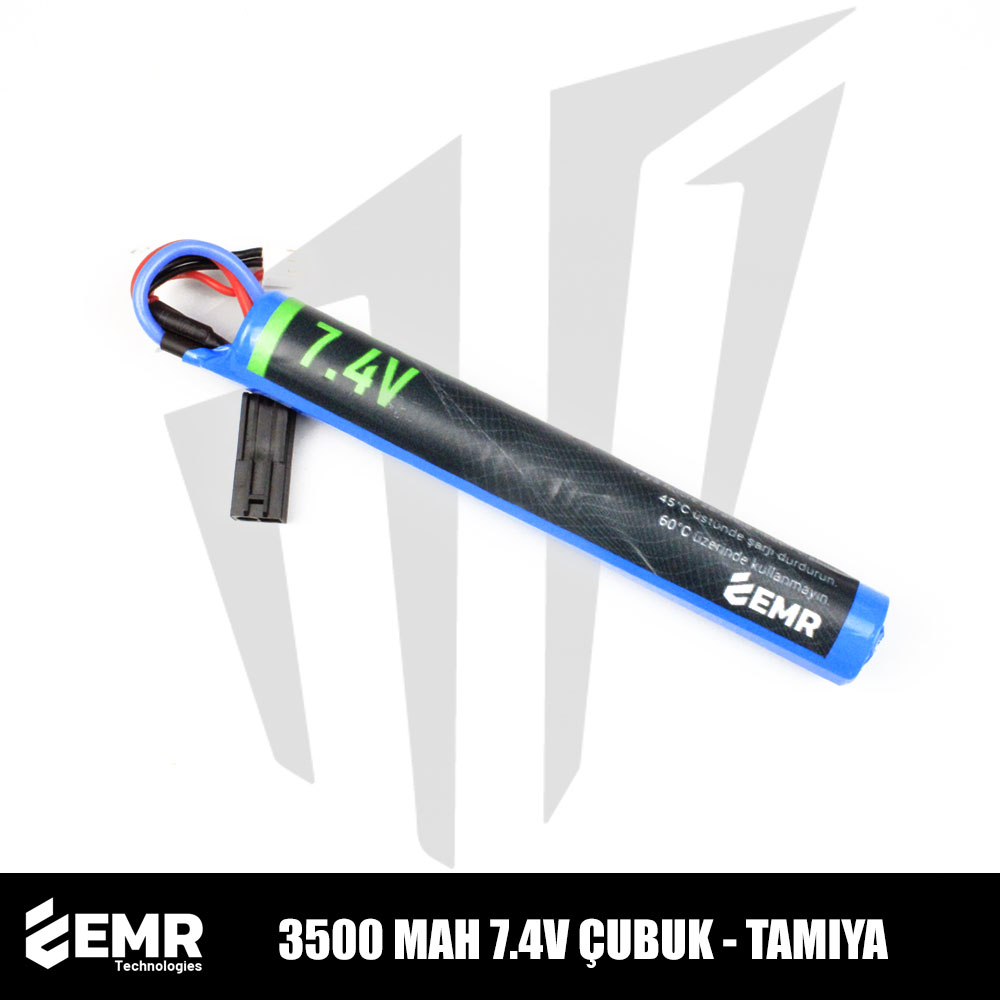 EMR 7.4V 3500 Mah Çubuk – Tamiya Lithium-Ion Pil