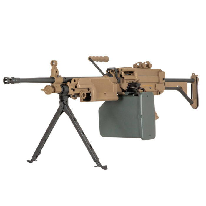 Specna Arms SA-249 MK1 CORE™ Airsoft Tüfeği – Tan