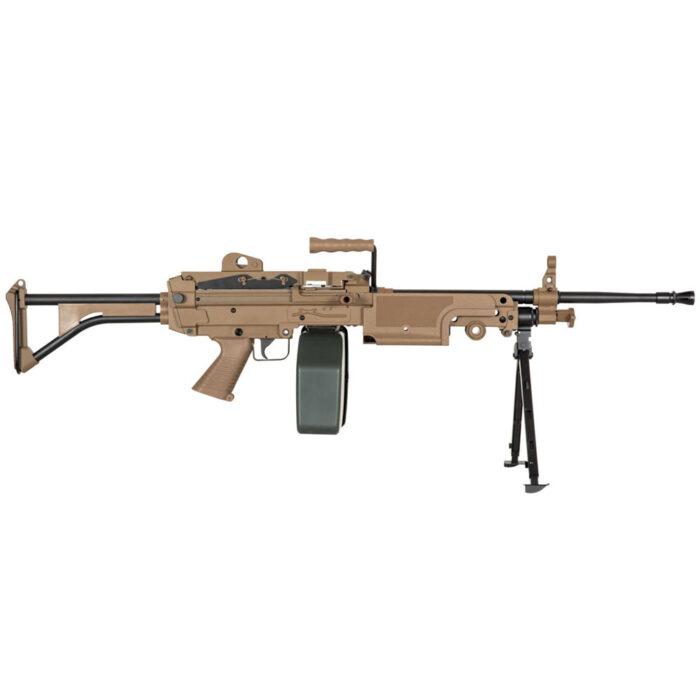 Specna Arms SA-249 MK1 CORE™ Airsoft Tüfeği – Tan
