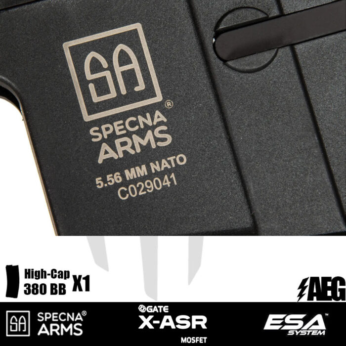 Specna Arms SA-C03 CORE Airsoft Tüfeği – GATE X-ASR MOSFET – Siyah - (DEFOLU)